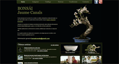 Desktop Screenshot of jaumecanals.com