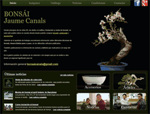 Tablet Screenshot of jaumecanals.com